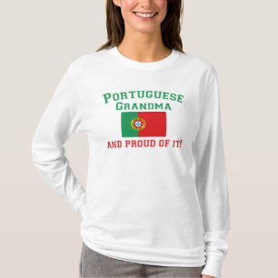 Proud Portugal Grandma T-shirt