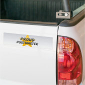 Proud Postmaster Bumpersticker (Op Truck)