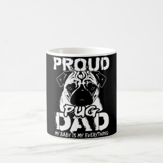 Proud Pug Dad Koffiemok