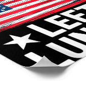 Proud Radical Left Lunatic For Litical Enthusiasts Poster (Hoek)