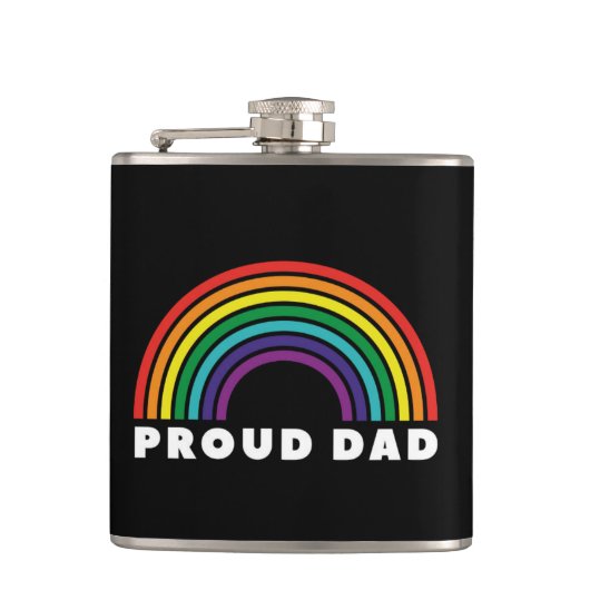 Proud Rainbow Pap Heupfles (Voorkant)