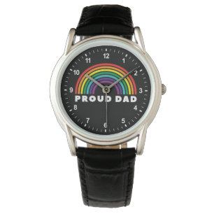 Proud Rainbow Pap Horloge