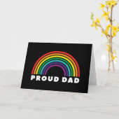 Proud Rainbow Pap Kaart (Gele Bloem)