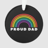 Proud Rainbow Pap Ornament (voorkant)