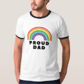 Proud Rainbow Pap T-shirt (Voorkant)