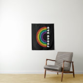 Proud Rainbow Pap Wandkleed (In situ)