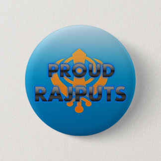 Proud Rajputs, Rajputs pride Ronde Button 5,7 Cm
