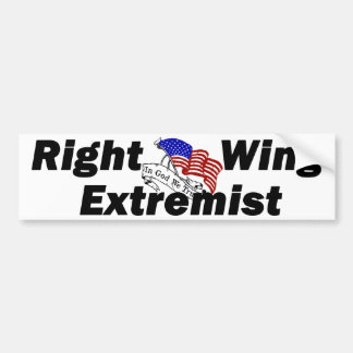 Proud-rechtse extremist bumpersticker