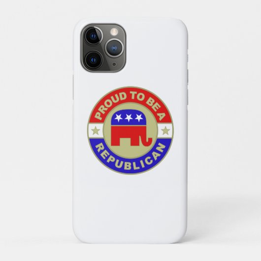 Proud Republican Case-Mate iPhone Case (Achterkant)