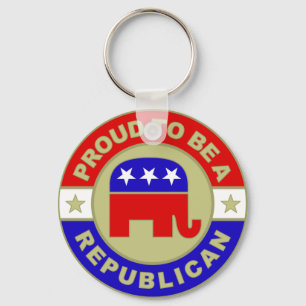 Proud Republican Sleutelhanger