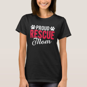 Proud Rescue Ma Shelter Dog Cat Love Animal T-shirt