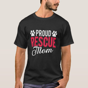 Proud Rescue Ma Shelter Dog Cat Love Animal T-shirt