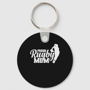 Proud Rugby Mam Football Sport Spieler Sleutelhanger
