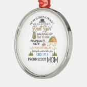 Proud Scout Mam Ornament (Links)