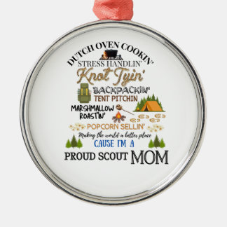 Proud Scout Mam Ornament