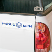 PROUD SIKH Bumpersticker (Op Truck)