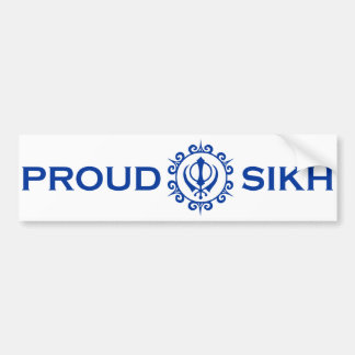 PROUD SIKH Bumpersticker