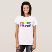 "Proud Sister" T-shirt (Voorkant volledig)