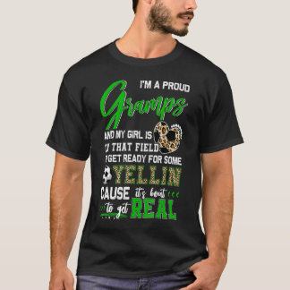 Proud Soccer Gramps Soccer Family Matching T-shirt
