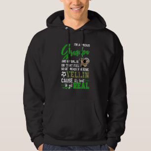 Proud Soccer Grandpa Soccer Family Matching Hoodie