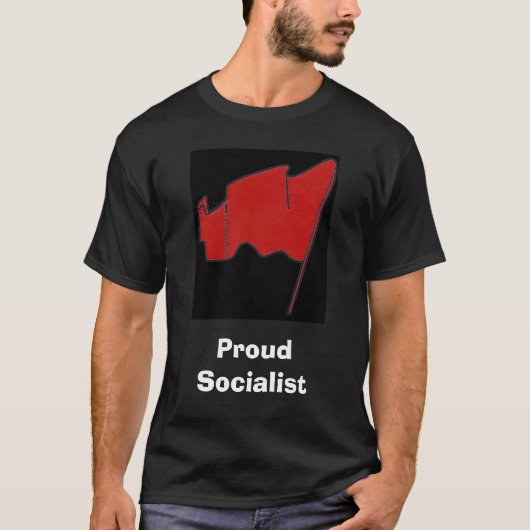 Proud Socialist T-shirt (Voorkant)