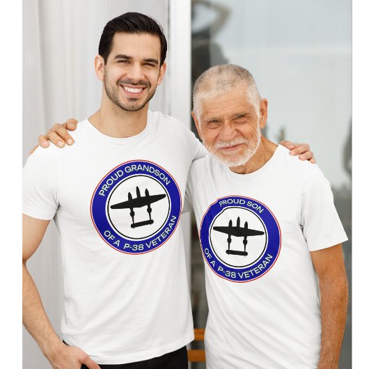 Proud Son of a P-38 Veteran T-shirt