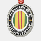 Proud Son of a Vietnam Veteran Ornament (Links)