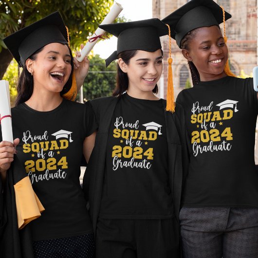 Proud Squad of the Graduate 2024 T-shirt