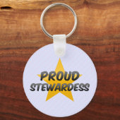 Proud Stewardess Sleutelhanger (Voorkant)