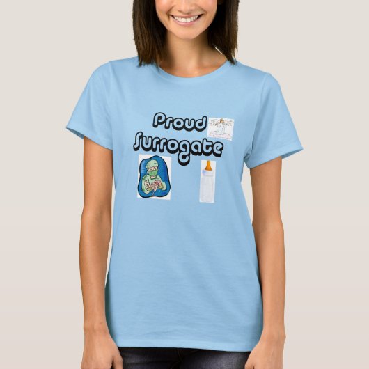 Proud Surrogate T-shirt (Voorkant)