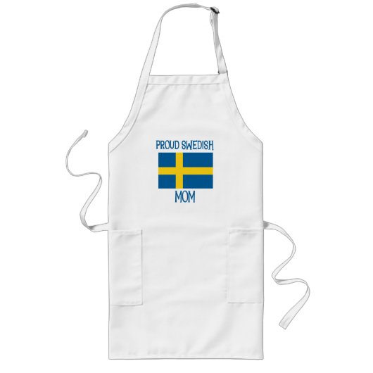 Proud Swedish Mam Lang Schort (Voorkant)