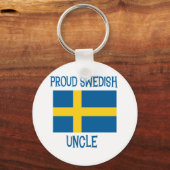Proud Swedish oom Sleutelhanger (Voorkant)