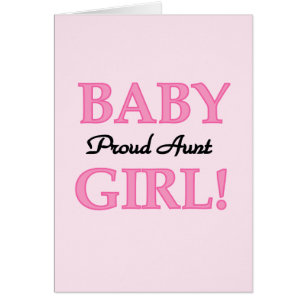 Proud tante Baby Girl Tshirts en cadeautjes