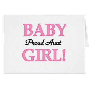 Proud tante Baby Girl Tshirts en cadeautjes