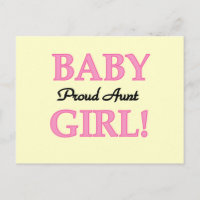 Proud tante Baby Girl Tshirts en cadeautjes