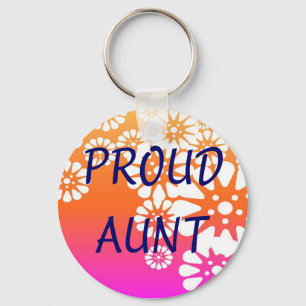 Proud tante Sleutelhanger