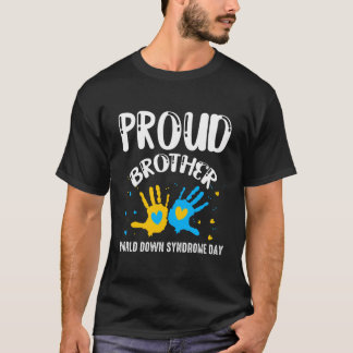 Proud Tante World Down Syndroom Bewustzijn Familie T-shirt