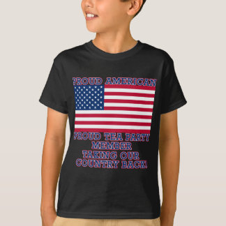 PROUD TEA PARTY T-SHIRT