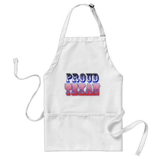 Proud Texan Apron Standaard Schort (Voorkant)