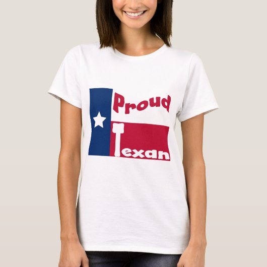 Proud Texan T-shirt (Voorkant)