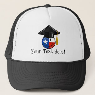 Proud Texas Afstuderen glimlachen Trucker Pet