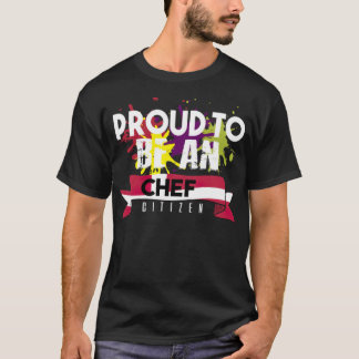 Proud to be a Chef boys chef (male) provocative T-shirt
