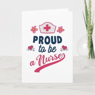 Proud to be a Nurse Kaart