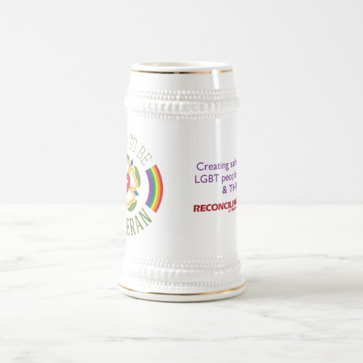 "Proud to be Lutheran" Beer Stein Bierpul (Center)