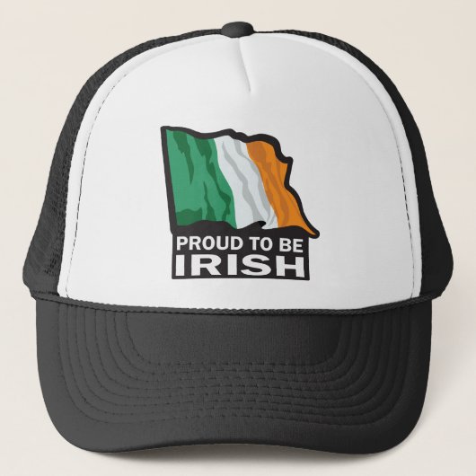 Proud-to-beIRISH Trucker Pet (Voorkant)