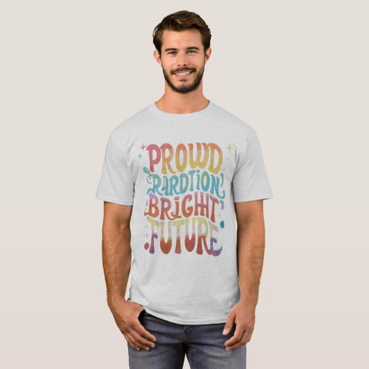 Proud Tradition Bright Future" T-shirt (Voorkant volledig)