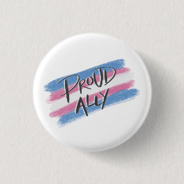 Proud Trans Ally-knop Ronde Button 3,2 Cm
