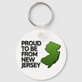 Proud uit New Jersey Sleutelhanger