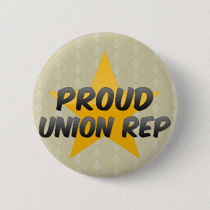 Proud Union Rep Ronde Button 5,7 Cm