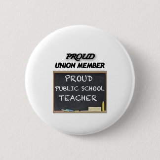 PROUD UNION-TEACHER RONDE BUTTON 5,7 CM